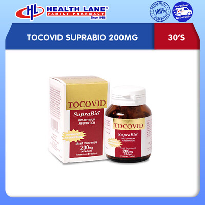 TOCOVID SUPRABIO 200MG 30'S